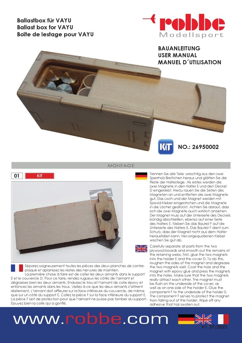 ROBBE 26950002 User manual