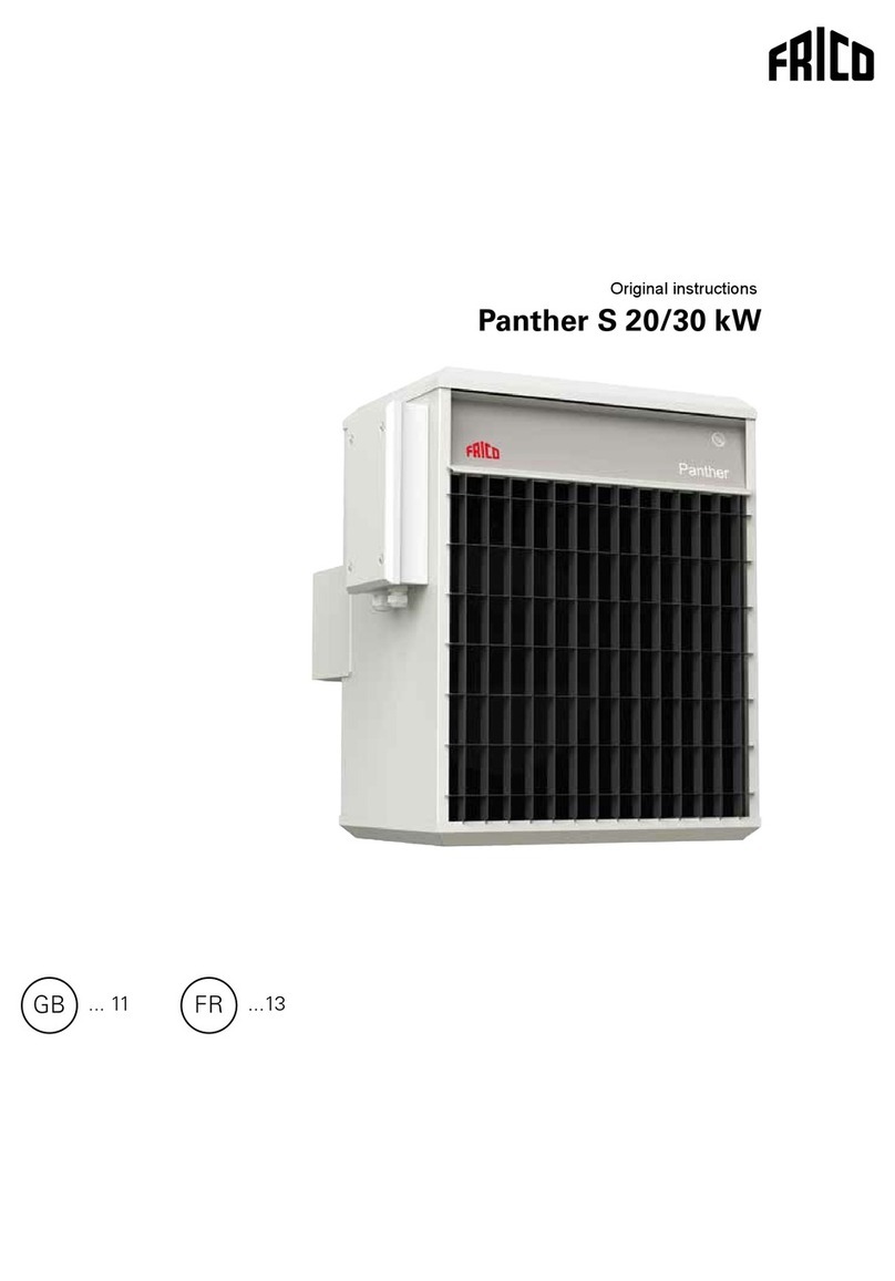 Frico Panther S 20 User manual