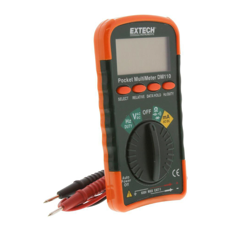 FLIR EXTECH INSTRUMENTS DM110 User manual
