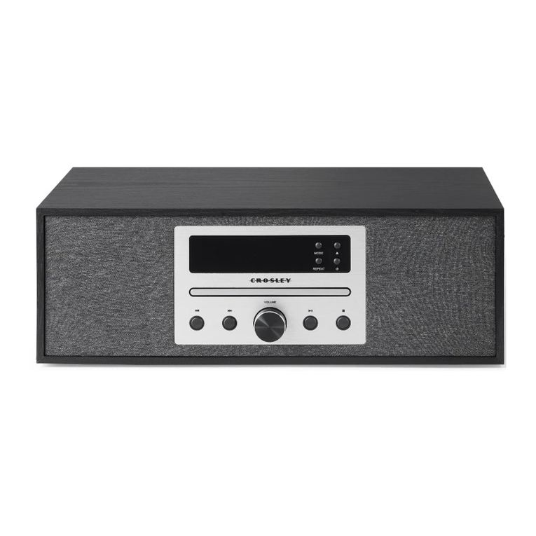 Crosley CR3504A User manual