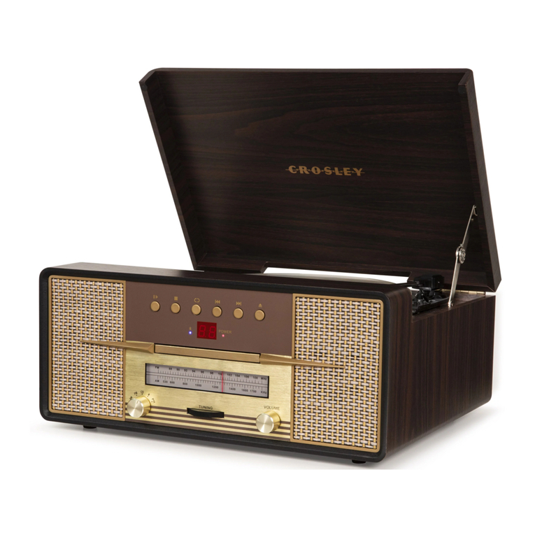 Crosley CR7016A User manual