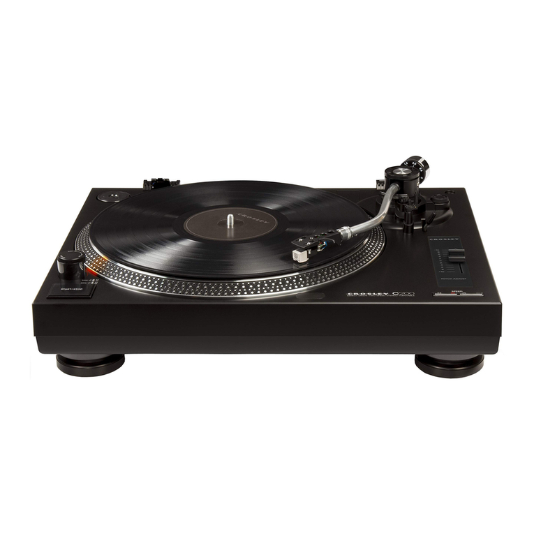 Crosley C200A User manual