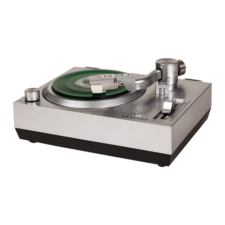 Crosley CR6037A User manual