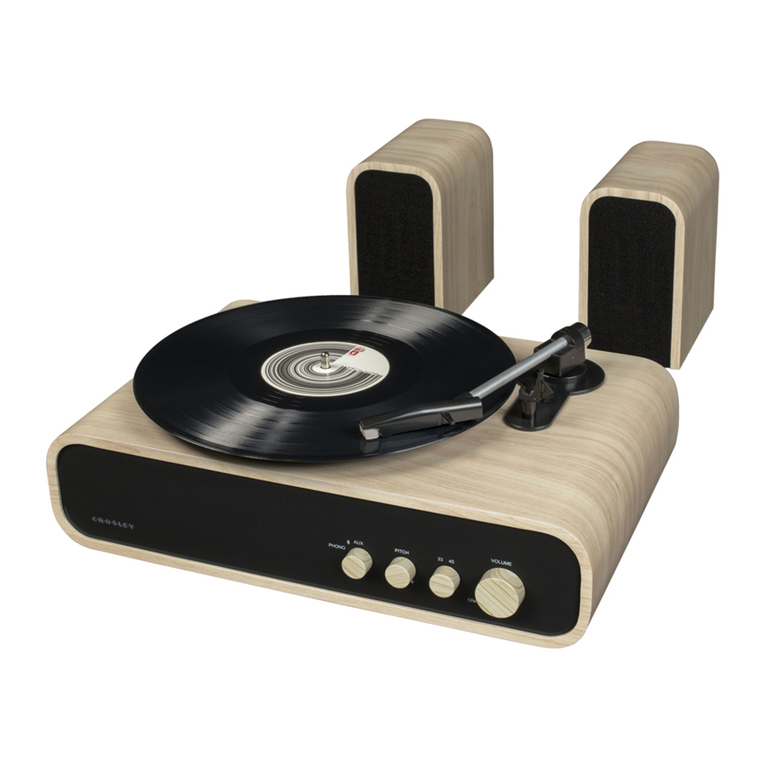 Crosley CR6035B User manual