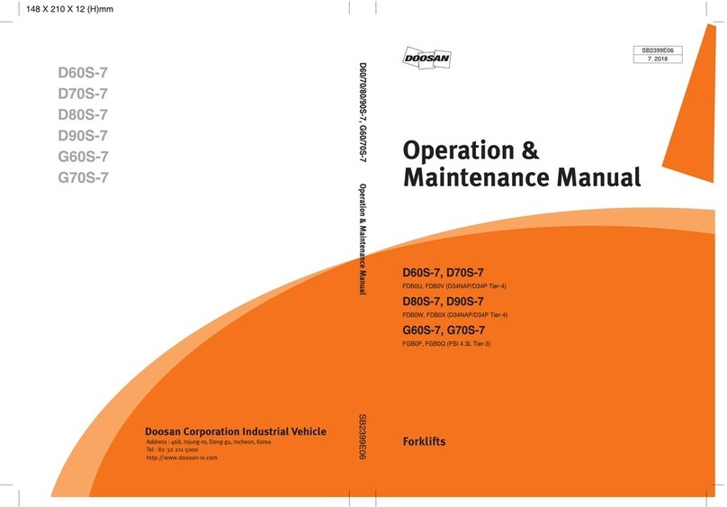 Doosan D60S-7 Manual