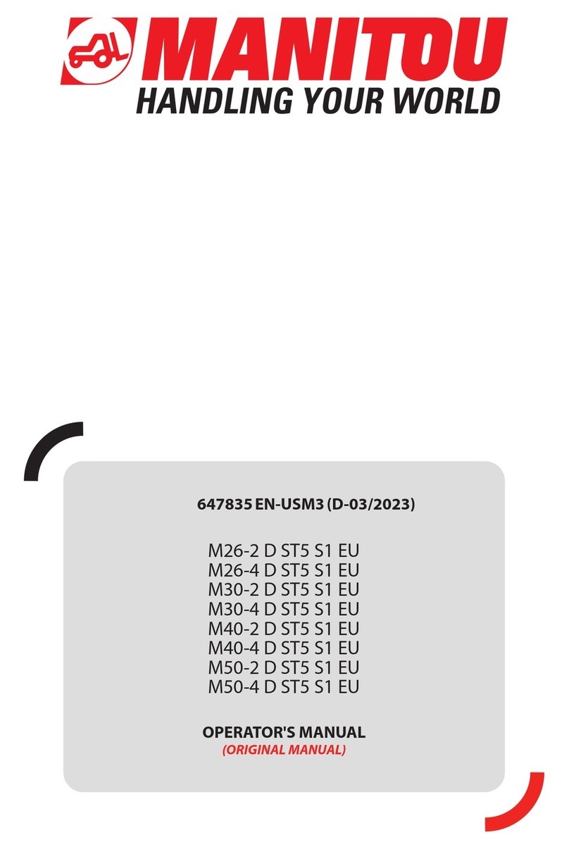 Manitou M26-2 D ST5 S1 EU User manual