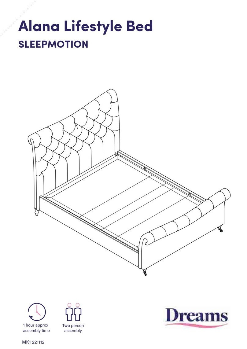 DREAMS Alana Lifestyle Bed User manual