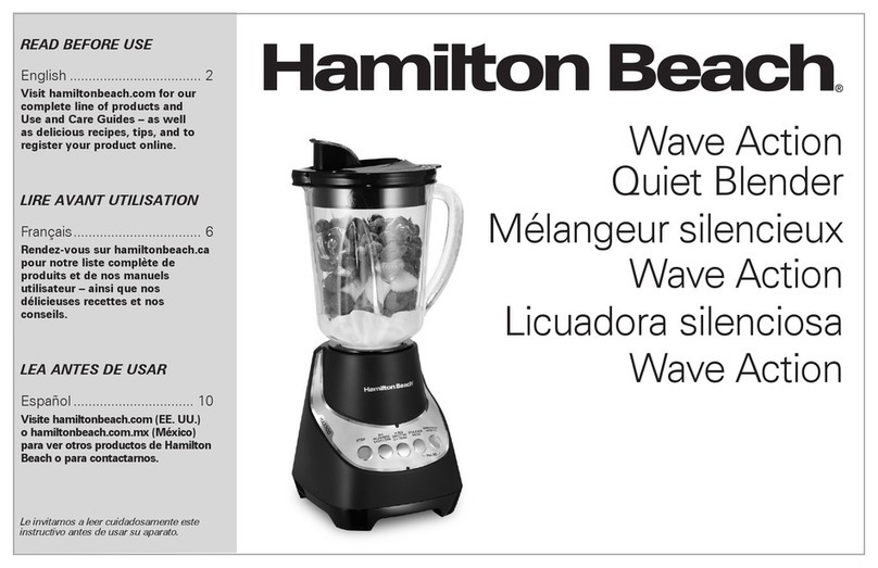 Hamilton Beach 53530 manual