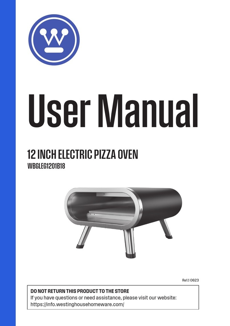Westinghouse WBGLEG1201B18 user manual