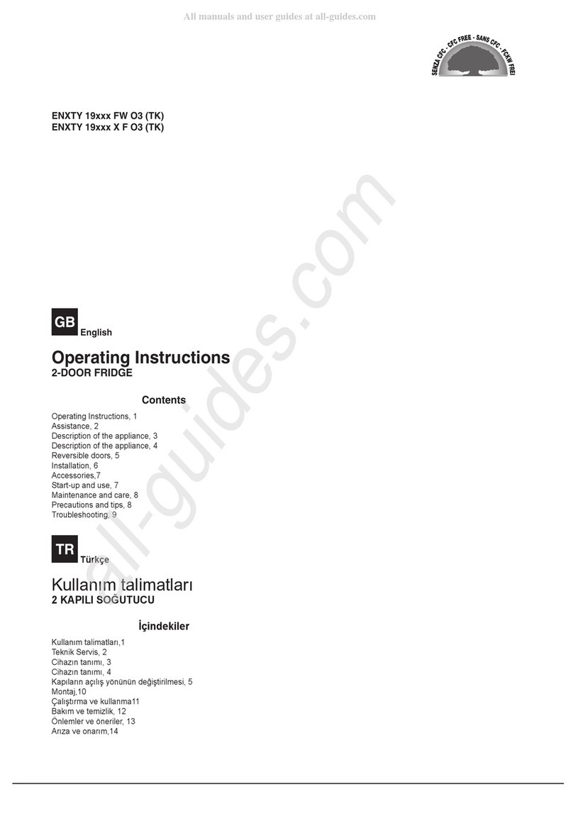 Hotpoint ENXTY 19 FW O3 TK Series User manual Hotpoint ENXTY 19 FW O3 TK Series User manual