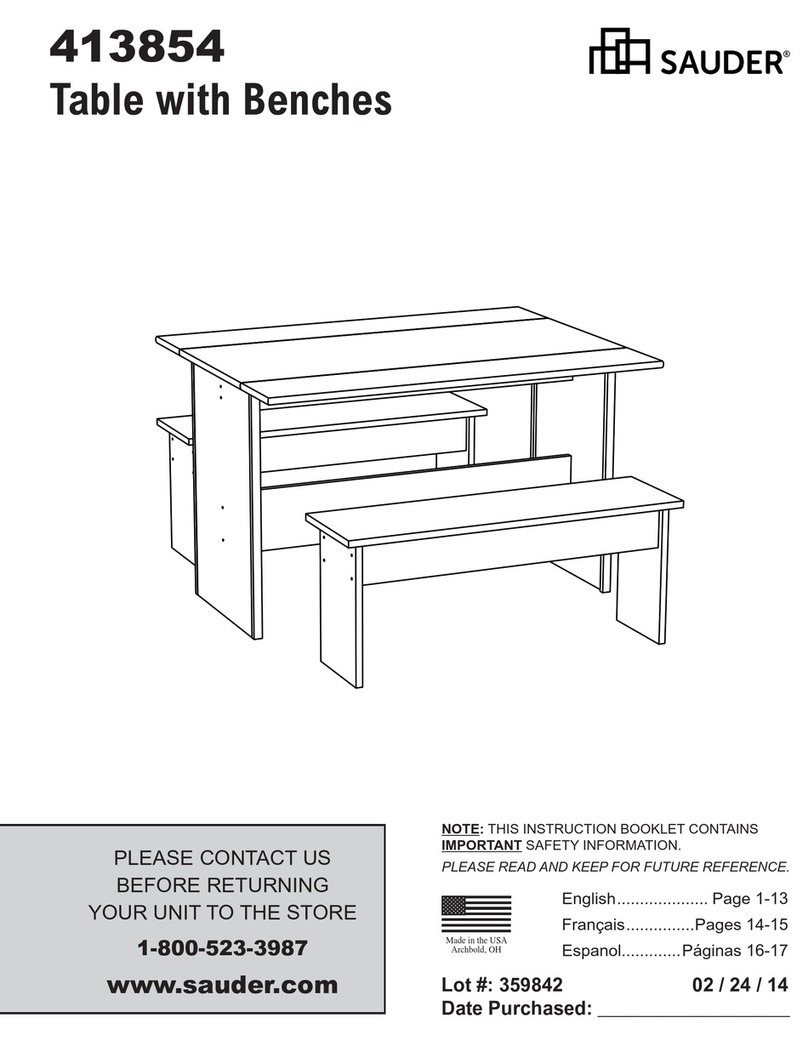 Sauder 413854 User manual