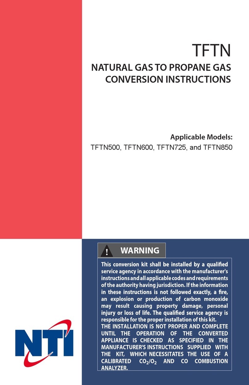NTI TFTN500 User manual