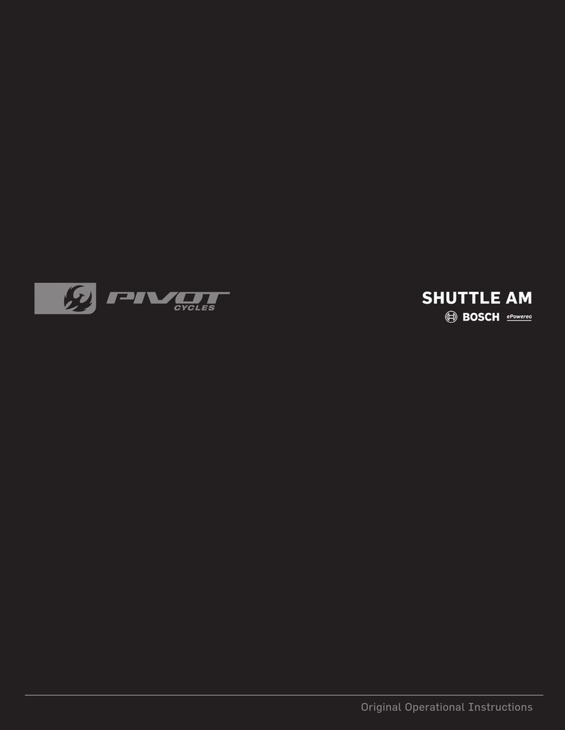 Bosch PIVOT SHUTTLE AM Quick start guide