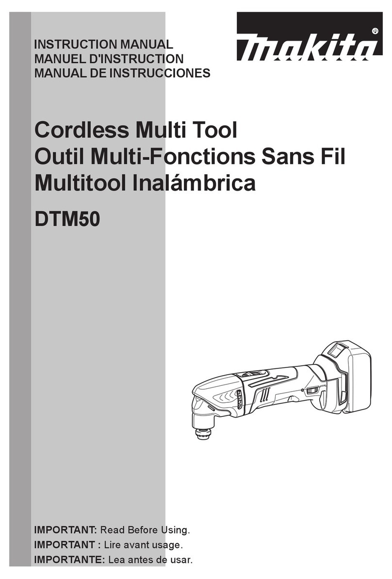 Makita DTM50 instruction manual