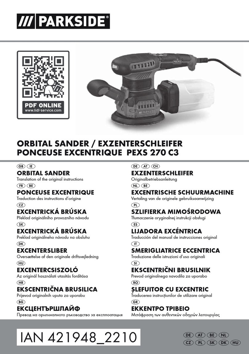 Parkside PEXS 270 C3 User manual