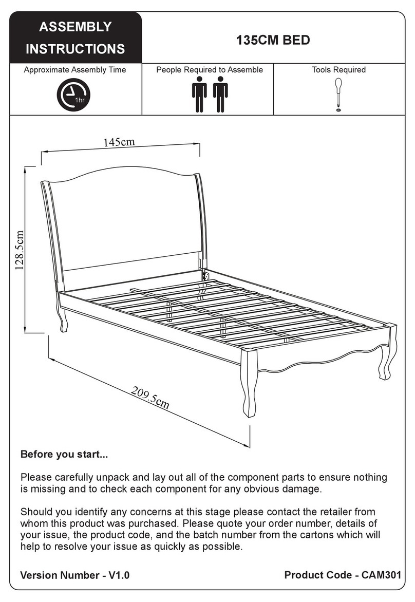 Julian Bowen CAM301 Assembly instructions