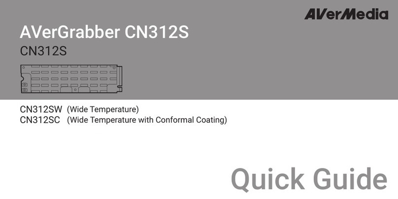 Avermedia AVerGrabber CN312S User manual