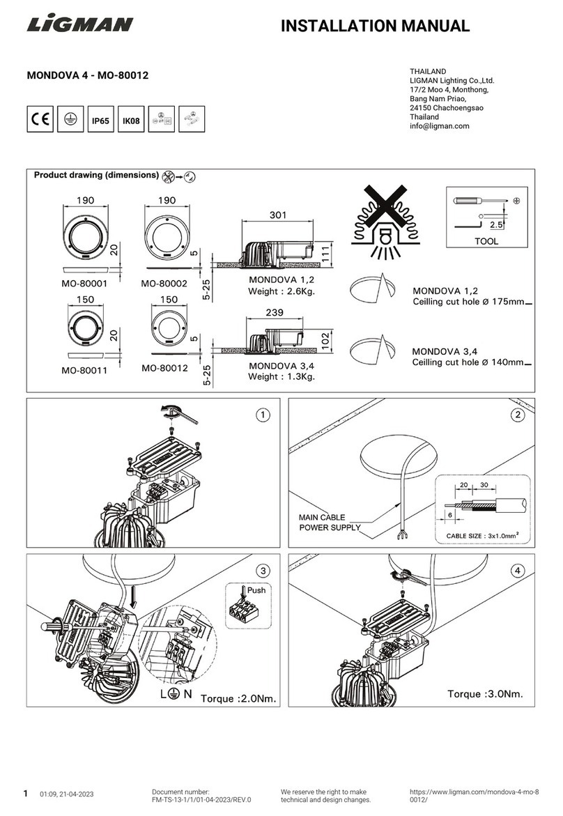 LIGMAN MONDOVA 4 User manual