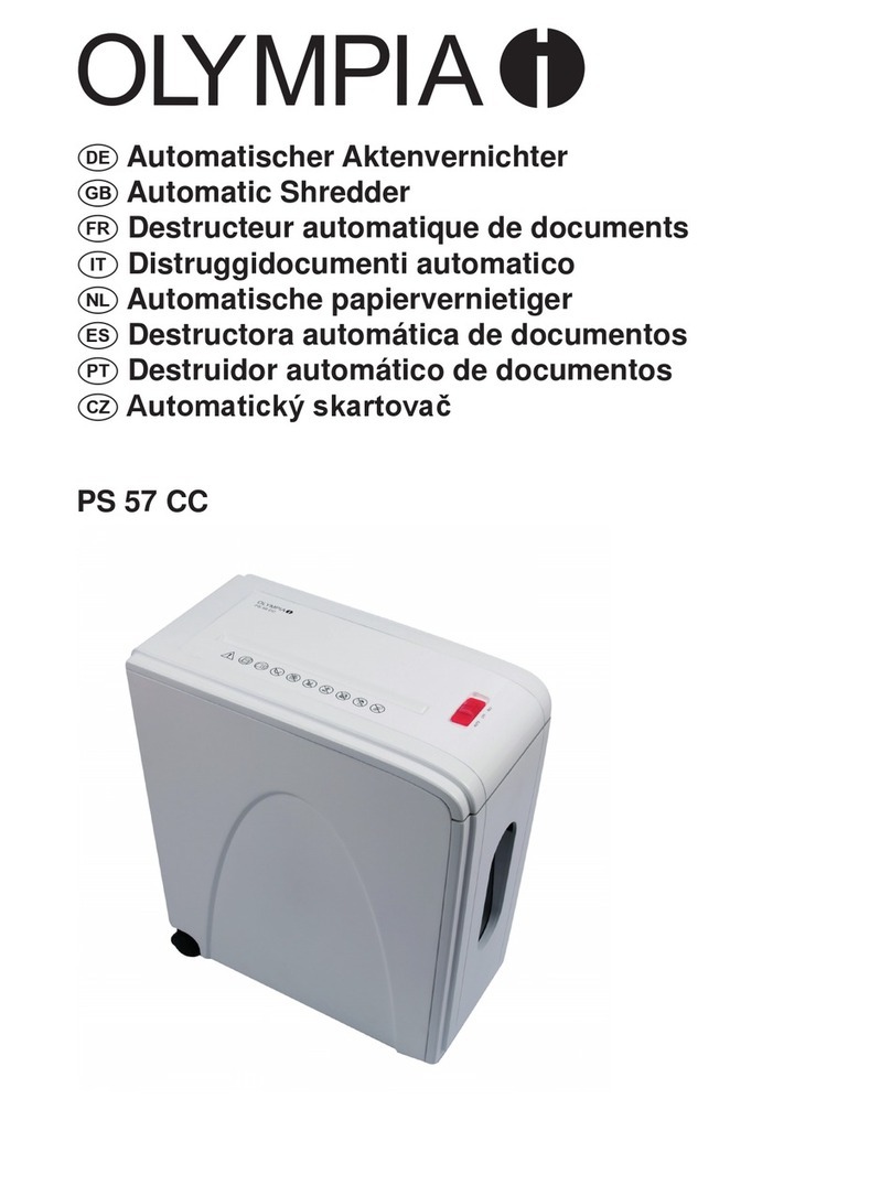 Olympia PS 57 CC User manual