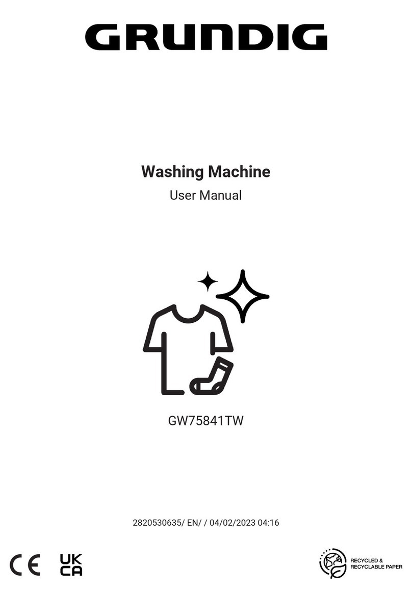 Grundig GW75841TW User manual