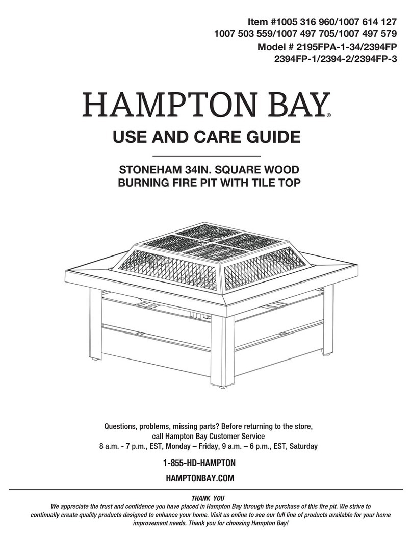 HAMPTON BAY STONEHAM 2195FPA-1-34 User manual HAMPTON BAY STONEHAM 2195FPA-1-34 User manual