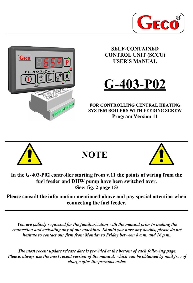 Geco G-403-P02 user manual