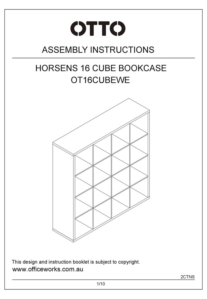 Otto HORSENS OT16CUBEWE Assembly instructions
