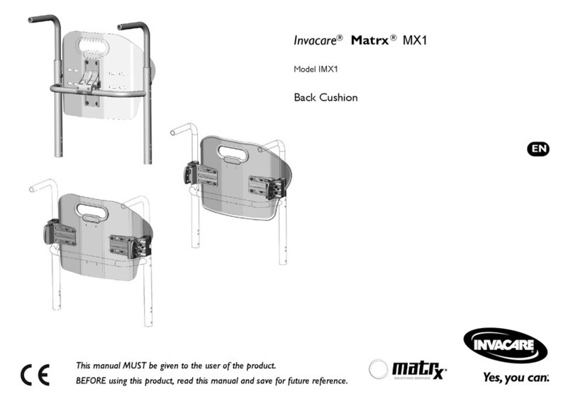 Invacare Matrx MX1 manual