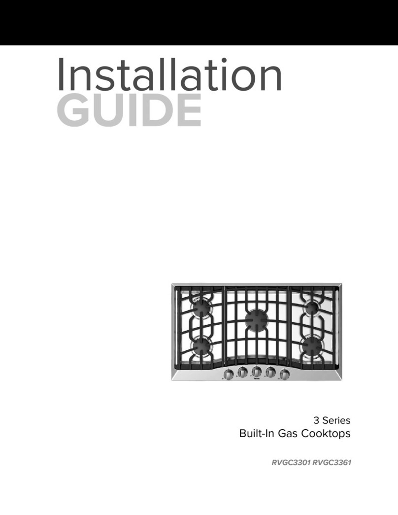 Viking Range RVGC3301 installation guide
