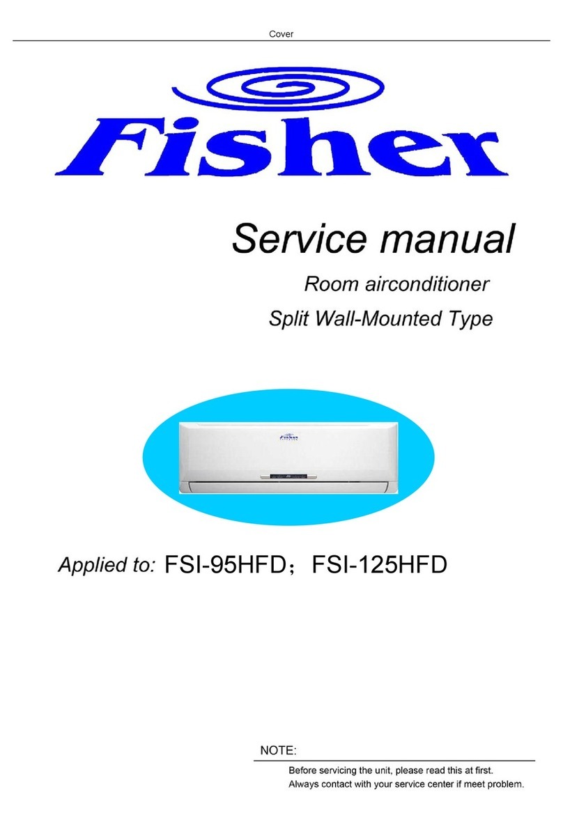 Fisher FSI-95HFD User manual
