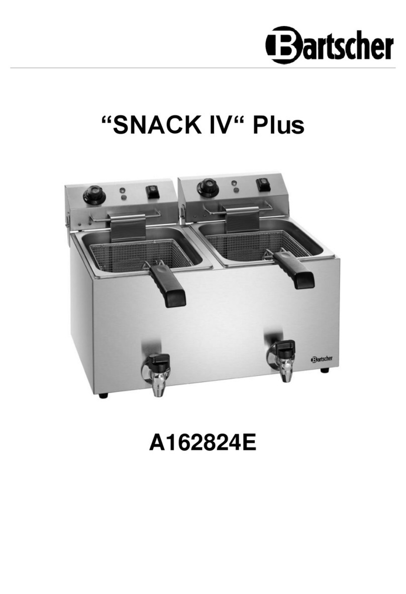 Bartscher SNACK IV Plus Installation instructions