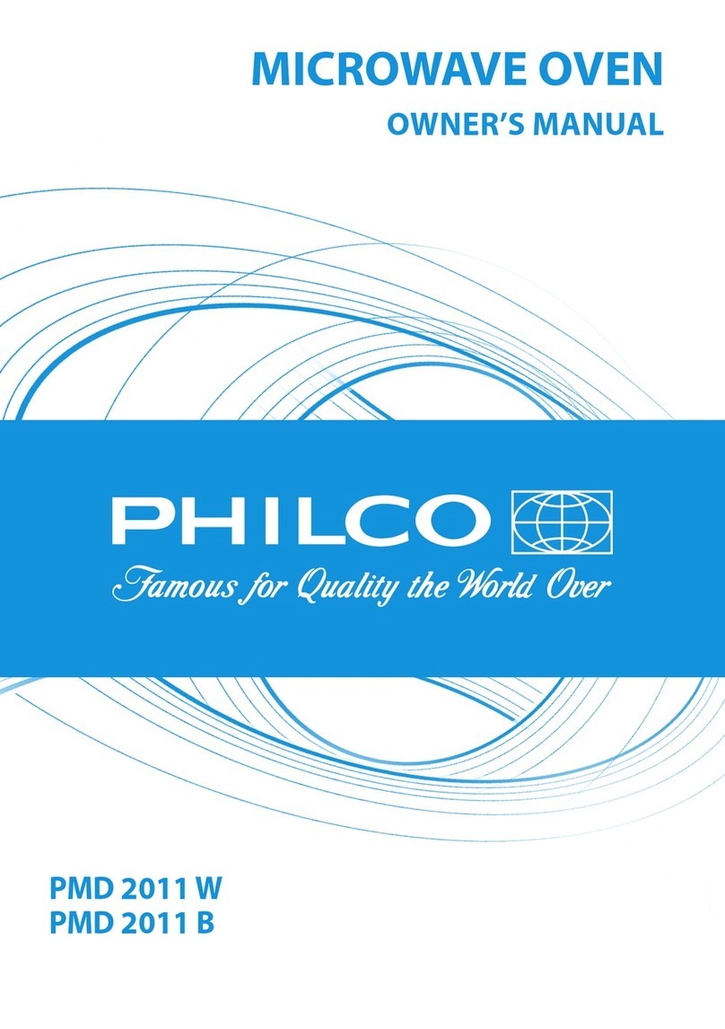 Philco PMD 2011 W User manual