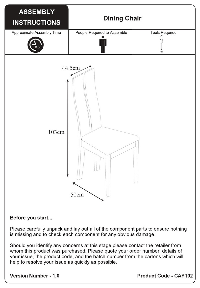 Julian Bowen CAY102 User manual
