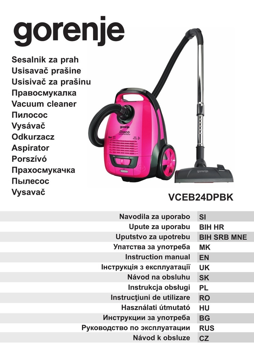 Gorenje VCEB24DPBK instruction manual