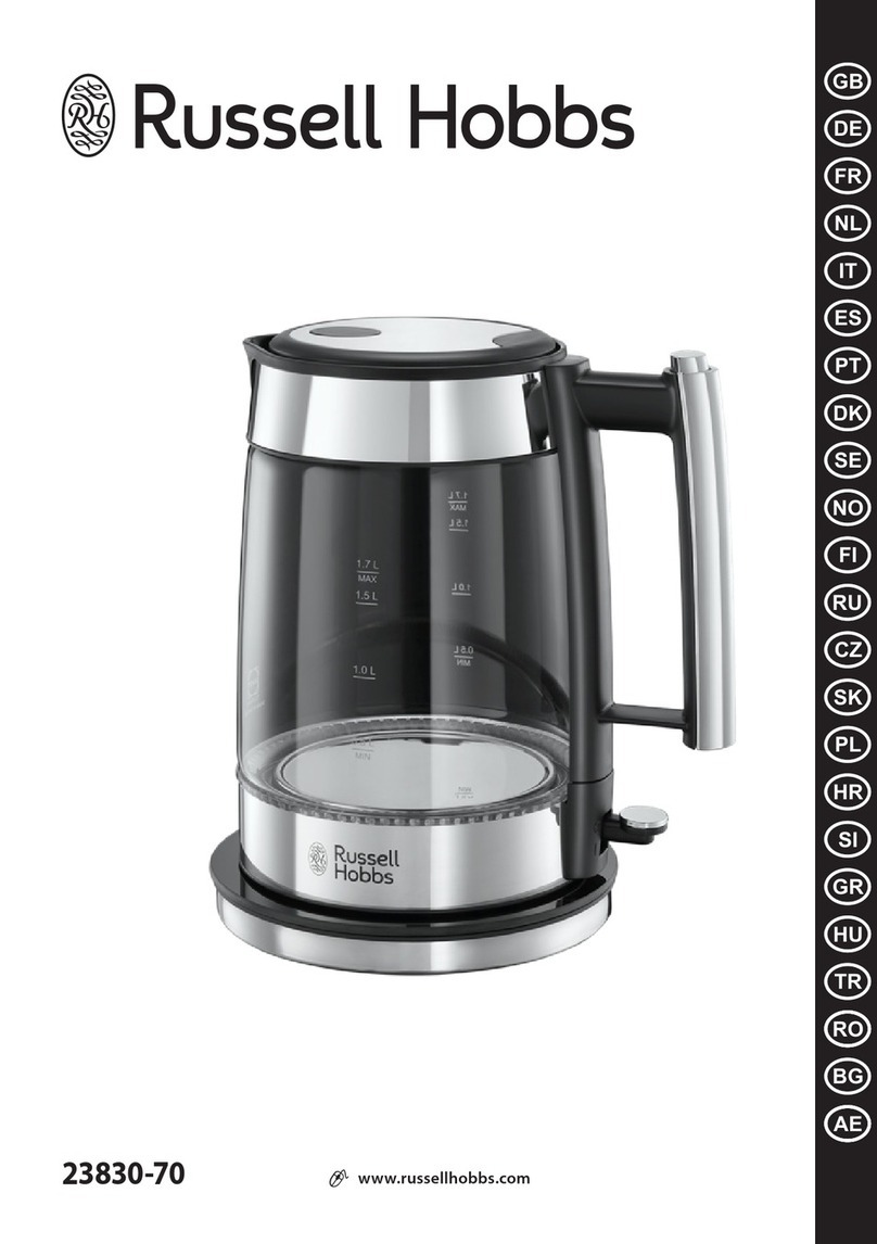Russell Hobbs 23830-70 User manual