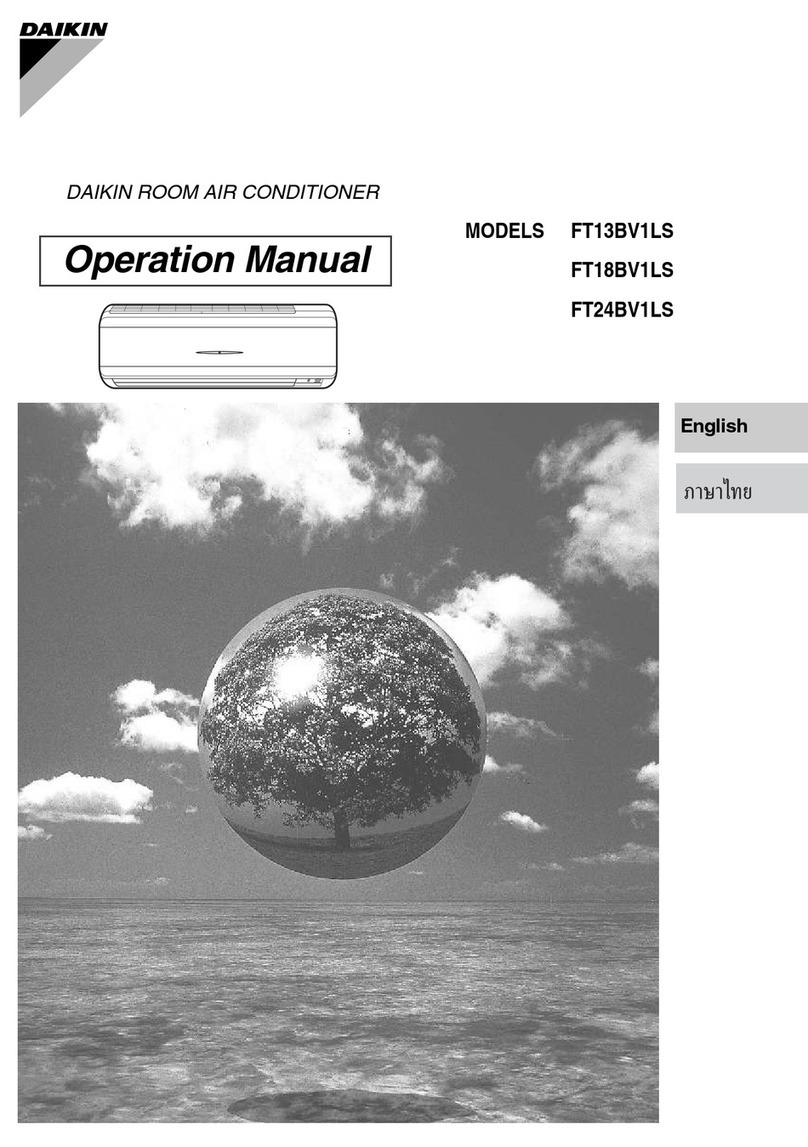 Daikin FT13BV1LS User manual Daikin FT13BV1LS User manual