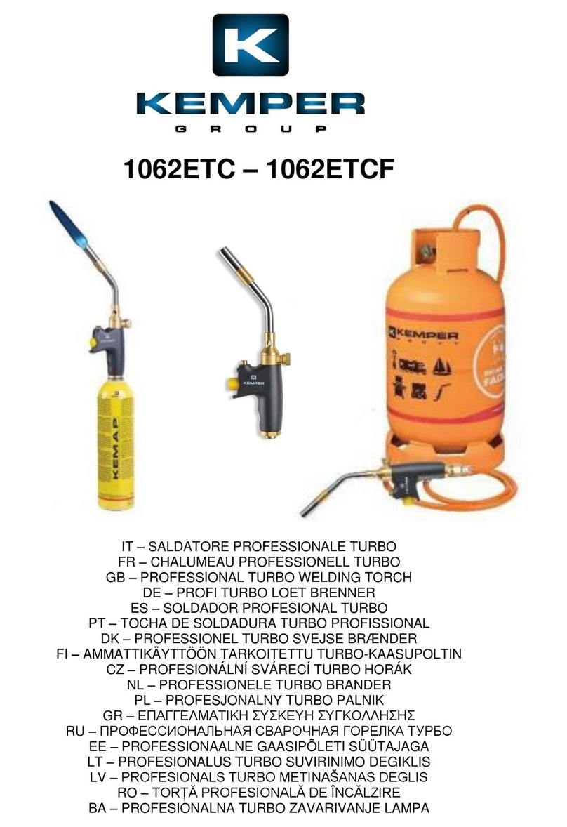 Kemper 1062ETC User manual