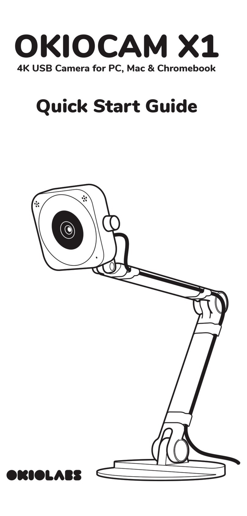 OKIOLABS OKIOCAM X1 quick start guide