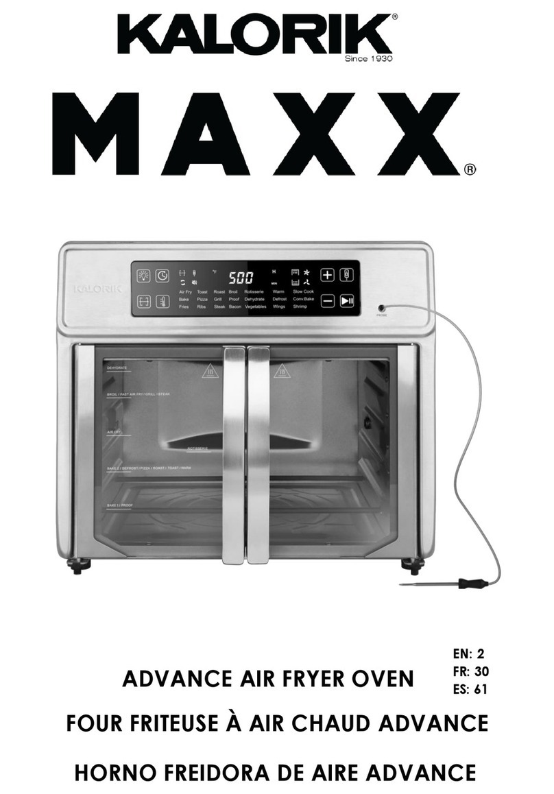 Kalorik MAXX AFO 52233 SS User manual
