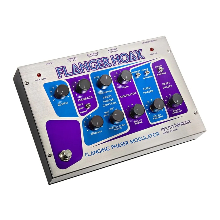 Electro-Harmonix FLANGER HOAX user manual