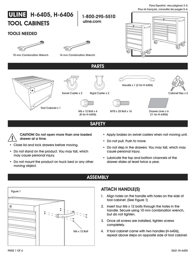 U-Line H-6405 User manual