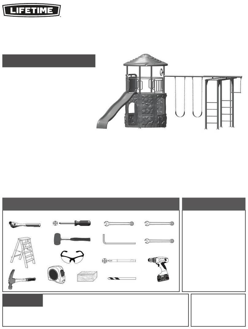 Lifetime ADVENTURE TOWER 91199 User manual