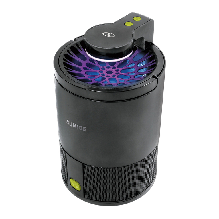sunjoe SJ-BZ15W-BLK user manual