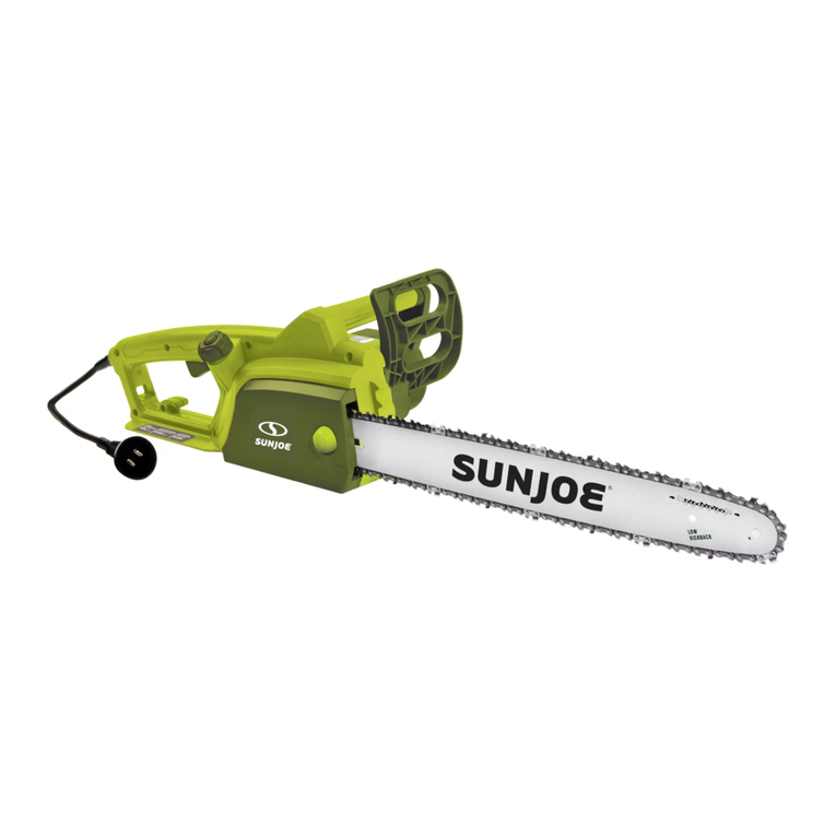 sunjoe SWJ701E Saw Joe User manual