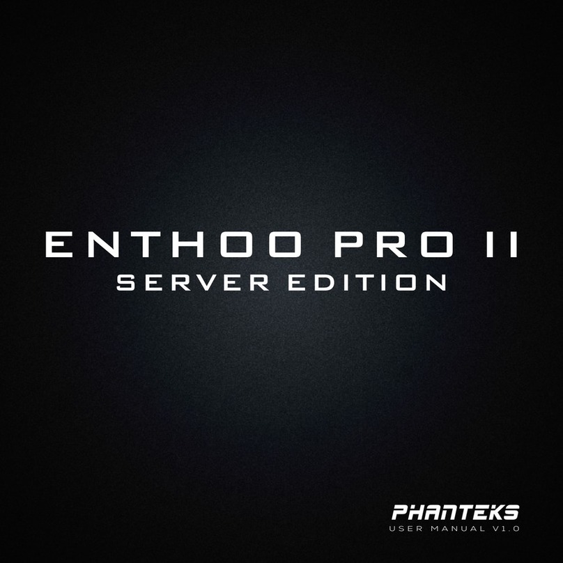 Phanteks ENTHOO PRO II user manual Phanteks ENTHOO PRO II user manual