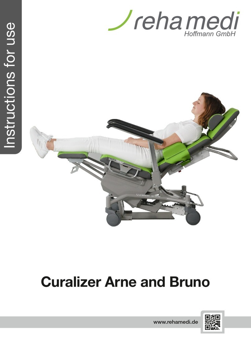 rehamedi Curalizer Arne Instructions for use