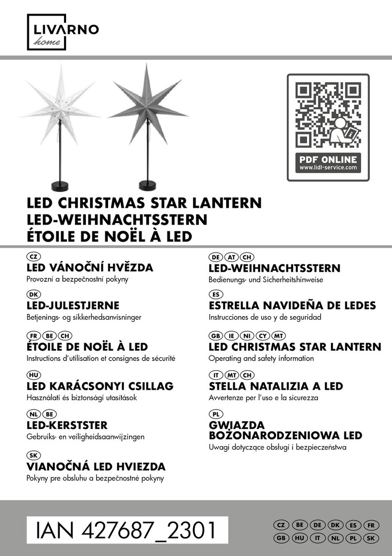 LIVARNO home 427687 2301 manual
