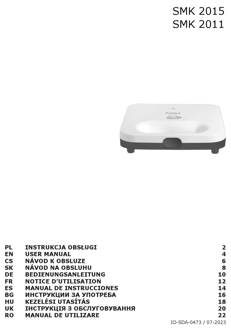 Amica SMK 2015 User manual Amica SMK 2015 User manual