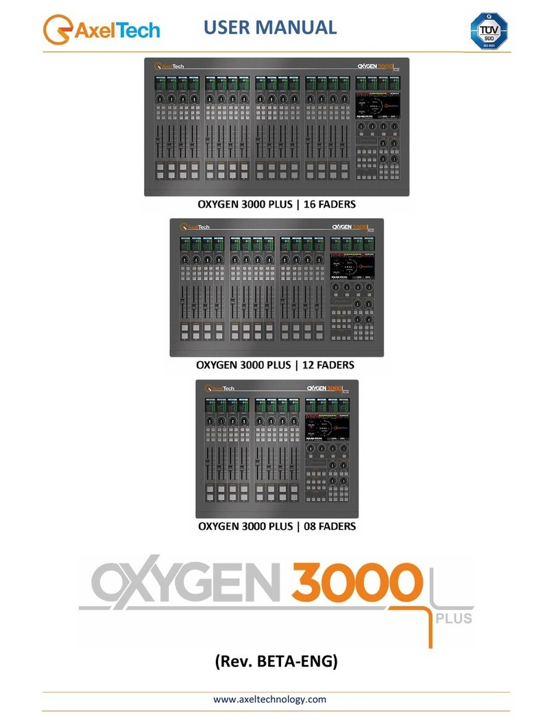 AxelTech OXYGEN 3000 PLUS user manual
