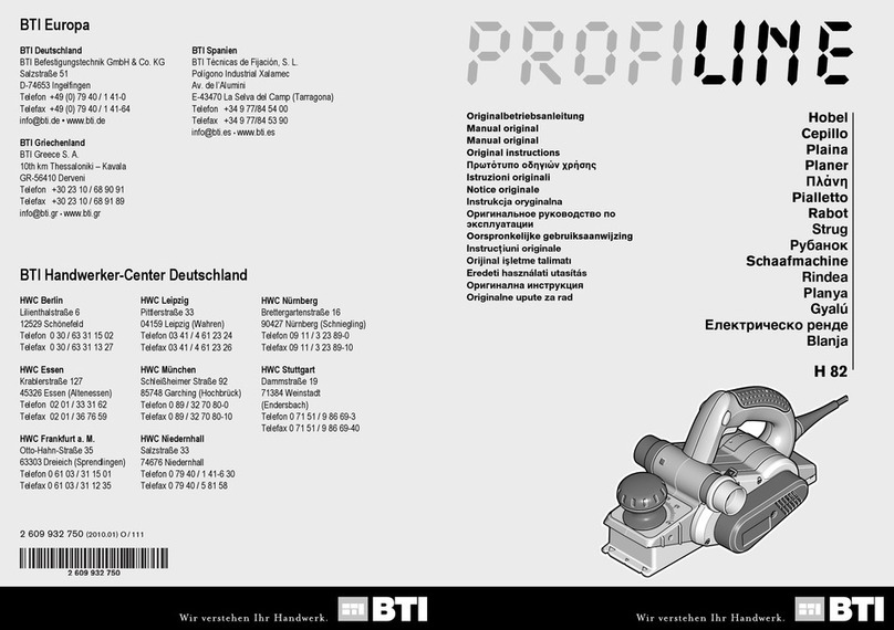 BTI Proline H 82 Original instructions